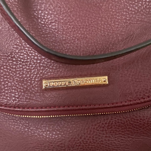 COPY - Poppy & Peonies Downtown Crossbody in Plum. EUC/Like New condition. - Picture 2 of 3